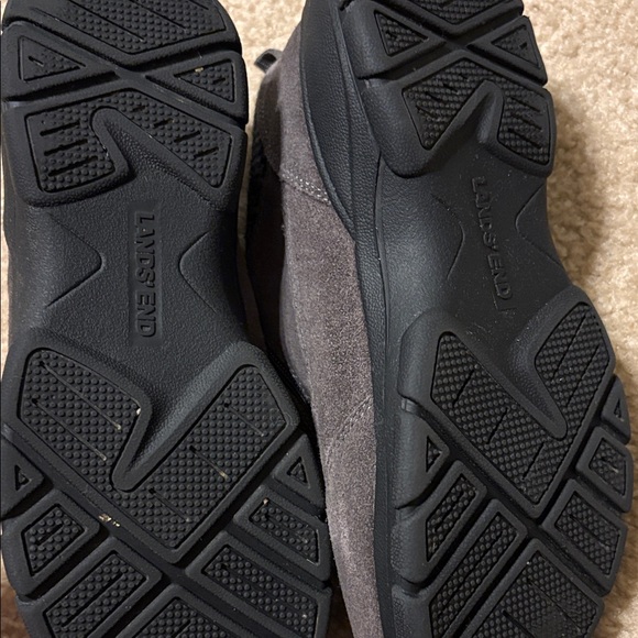 Lands' End Women's Gray Winter Slip On All Weather Loafers - Picture 8 of 8